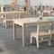 Flash Furniture 23.5 in W, 47.25 in L, 18 in H, Beechwood, Birch Plywood, Beech MK-ME088011-GG - alternate 9